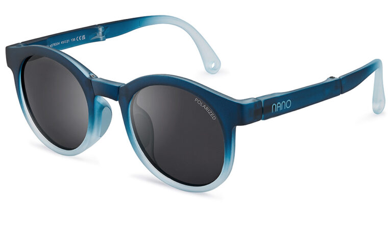 Navy Satin / Crystal Light Blue (Model ADVENTURER)
