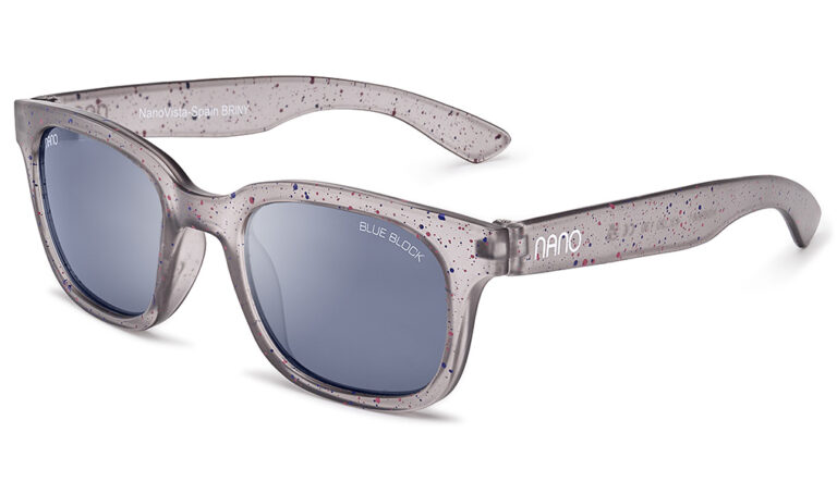 Grey Jelly / Coral Navy Dots (Model Briny)