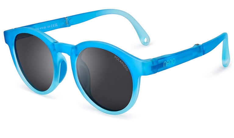 Blue Satin / Crystal Turquoise (Model VOYAGER)